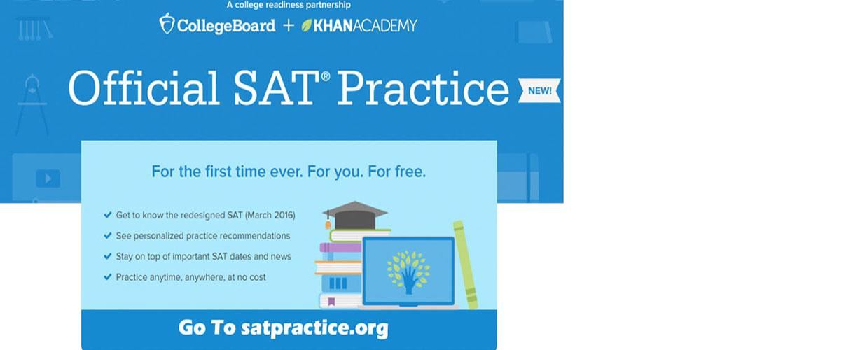 New SAT Banner on Website 